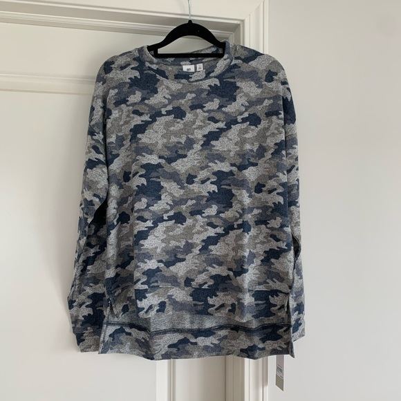 BP. NWT Cozy top women’s size small camo - Picture 2 of 7